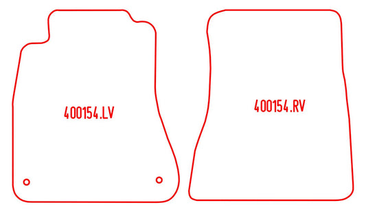 Automatten Lexus IS C (2009-2014)