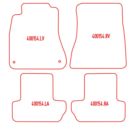 Automatten Lexus IS C (2009-2014)