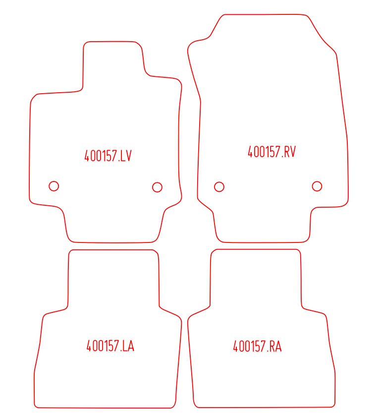 Automatten Lexus NX (2021-Heden)