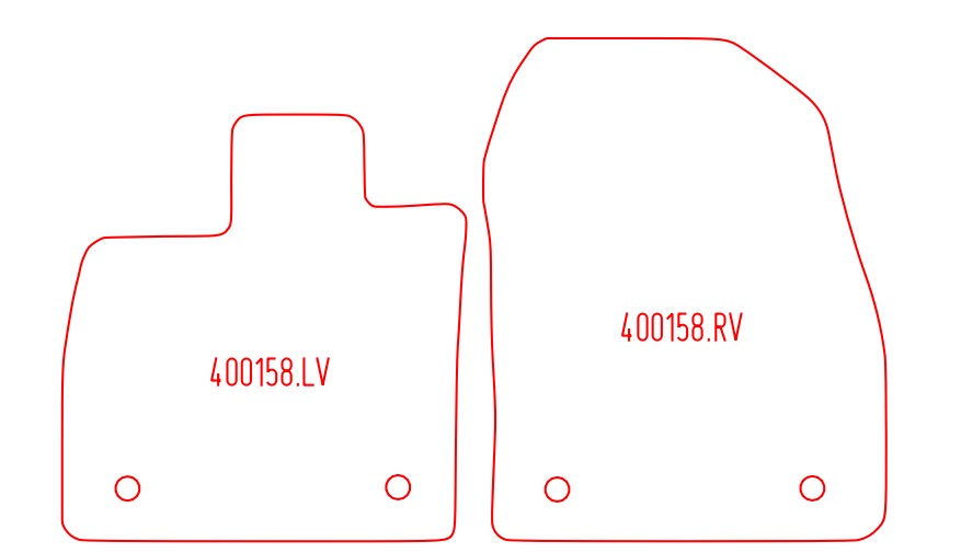 Automatten Lexus RZ (2023-Heden)