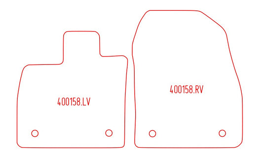 Automatten Lexus RZ (2023-Heden)