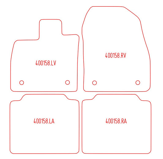 Automatten Lexus RZ (2023-Heden)