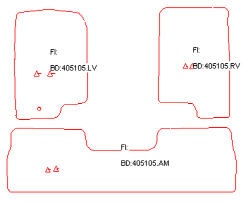Automatten Lincoln Navigator (1998-2003)