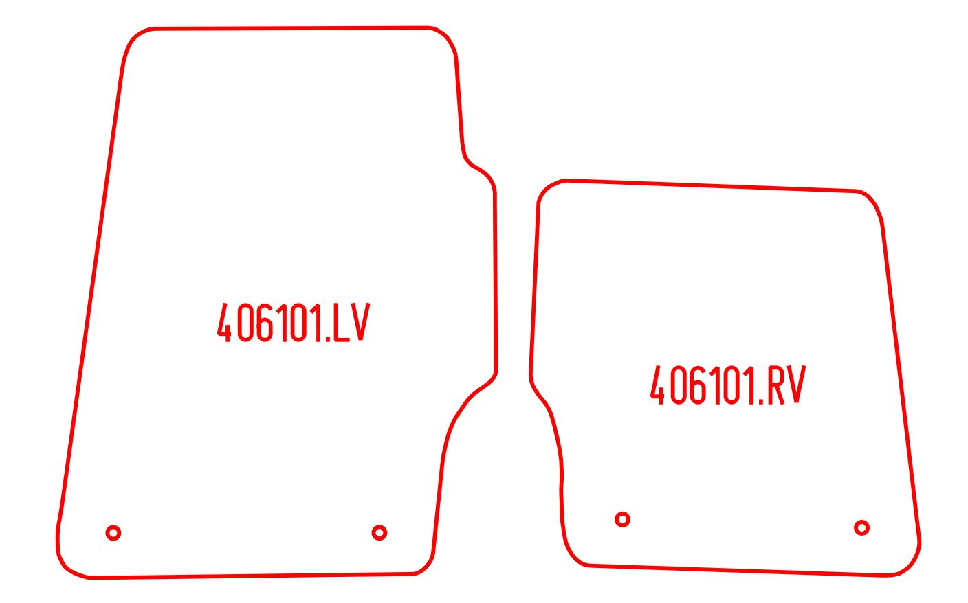 Automatten Lotus Exige (2004-2003)
