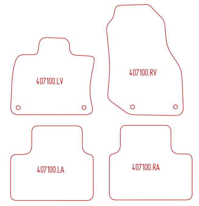 Automatten Lynk en Co 01 (2021-Heden)