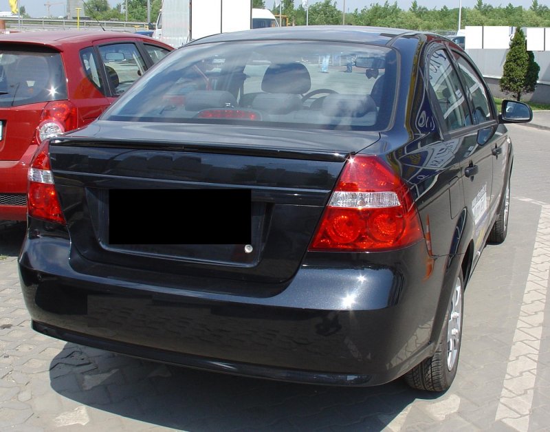 Kofferbakmat Chevrolet Kalos hatchback (2004-2008) - Carbox