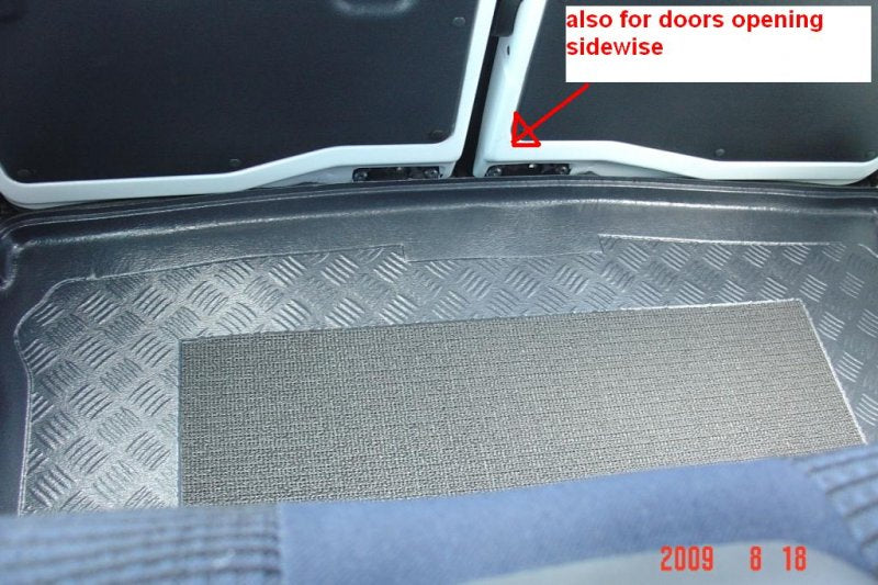 Kofferbakmat Peugeot Partner Bestelwagen (1997-2008) - Carbox
