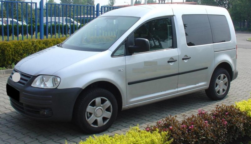 Kofferbakmat Volkswagen Caddy Combi - Life mpv (2004-2015) - Carbox