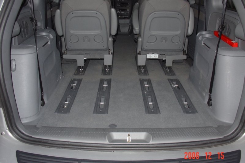 Kofferbakmat Chrysler Voyager mpv (2001-2008) - Carbox