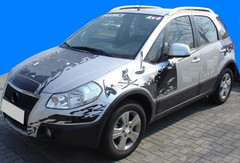 Kofferbakmat Suzuki SX4 terreinwagen (2006-2010) - Carbox