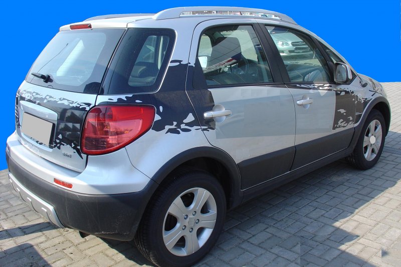 Kofferbakmat Fiat Sedici suv (2006-2014) - Carbox
