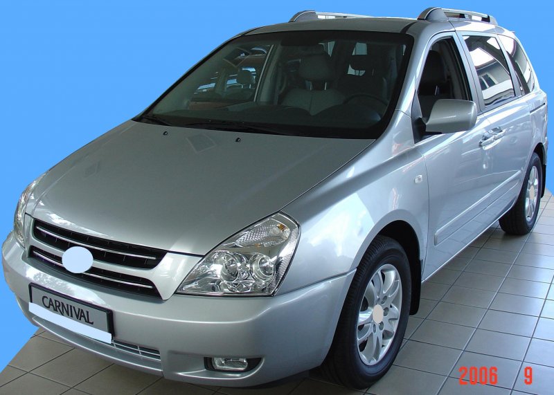 Kofferbakmat Kia Carnival mpv (2006-2012) - Carbox