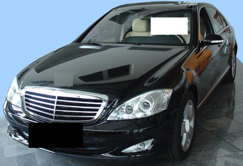 Kofferbakmat Mercedes S-klasse W221 (korte wielbasis) sedan (2005-2014) - Carbox