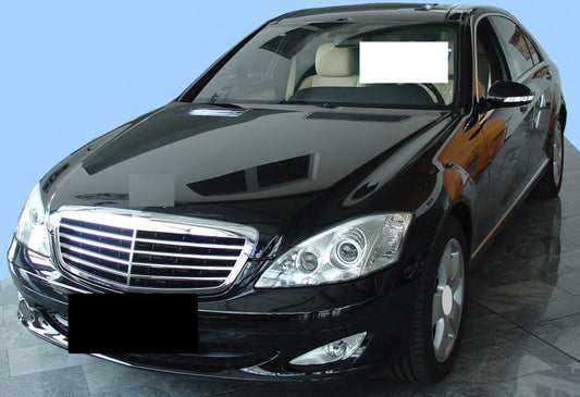 Kofferbakmat Mercedes S-klasse W221 (korte wielbasis) sedan (2005-2014) - Carbox