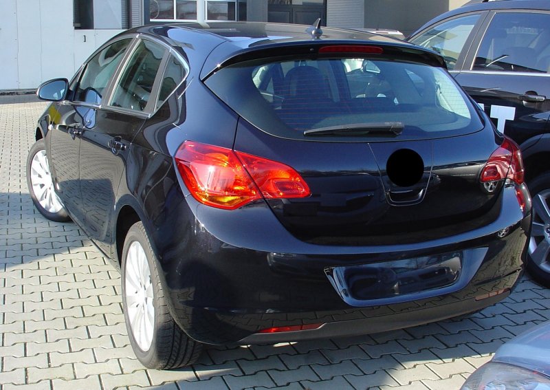 Kofferbakmat Opel Astra J hatchback (2009-2016) - Carbox