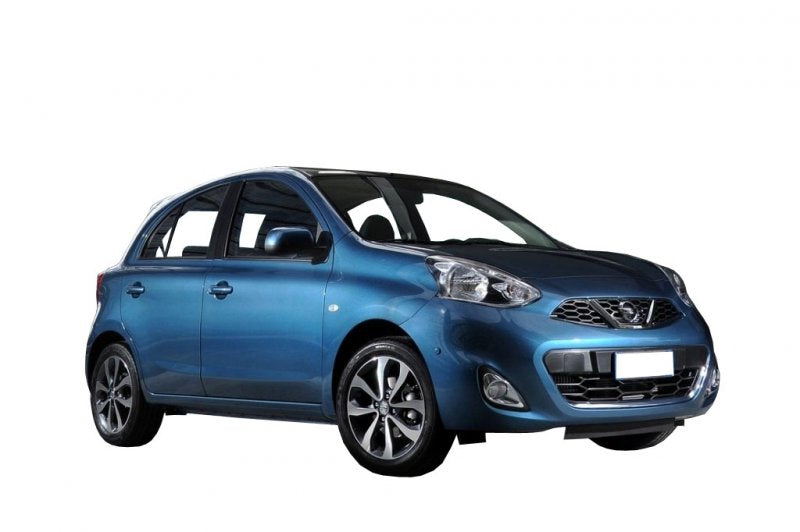 Kofferbakmat Nissan Micra K13 hatchback (2011-2016) - Carbox