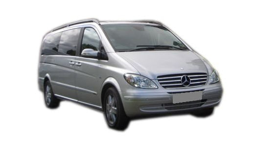 Kofferbakmat Mercedes Viano Combi mpv (2003-2014) - Carbox