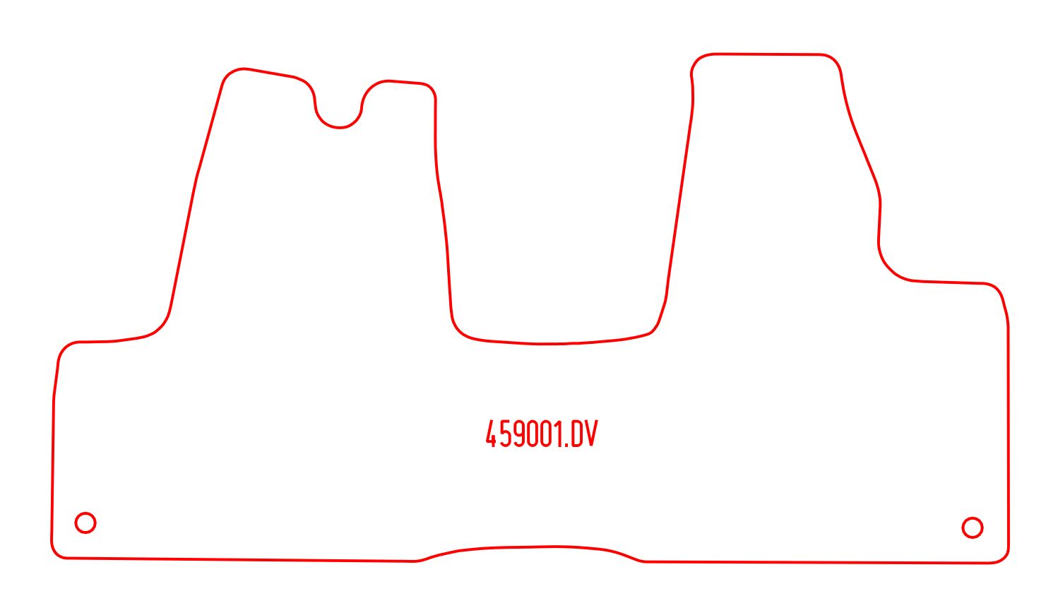 Automatten Maxus eDeliver 3 (2021-Heden)