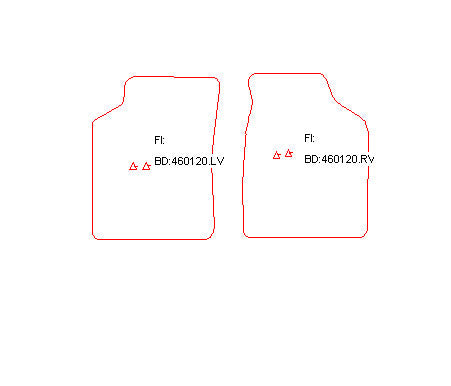 Automatten Mazda 323 (BG) hatchback / 323 (BG) sedan / 323 (BG) stationwagon / 323 F (BG) hatchback (1989-1994)