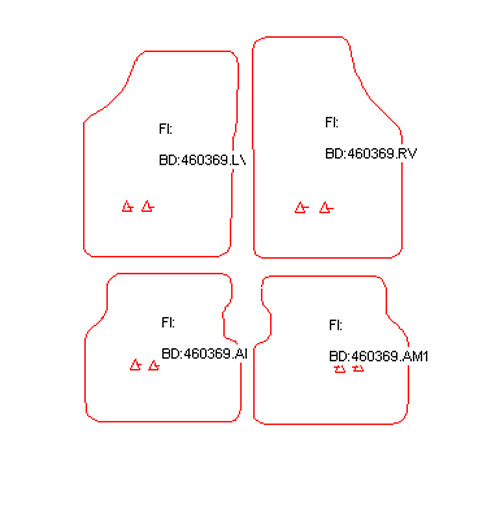 Automatten Mazda Demio (1996-2002)