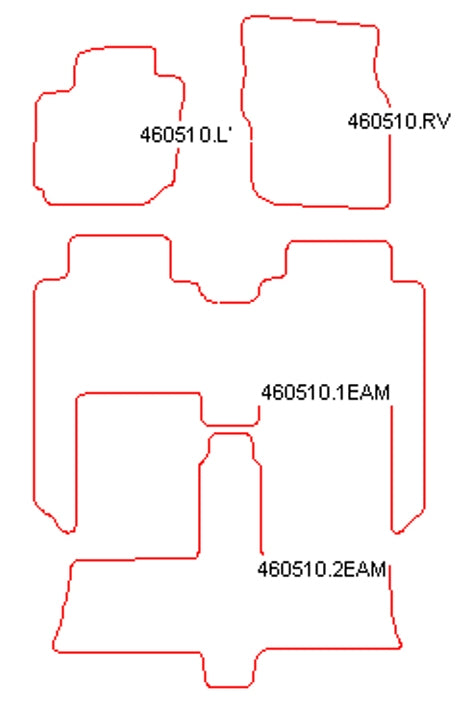 Automatten Mazda MPV (2003-2002)