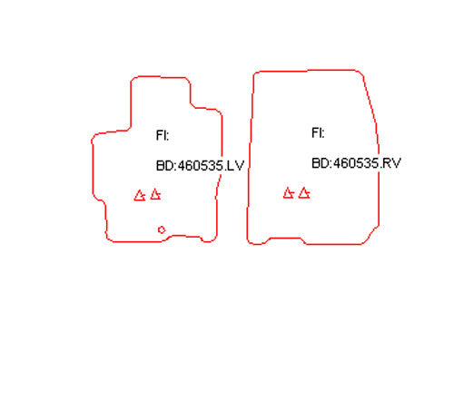Automatten Mazda Premacy (1999-2005)
