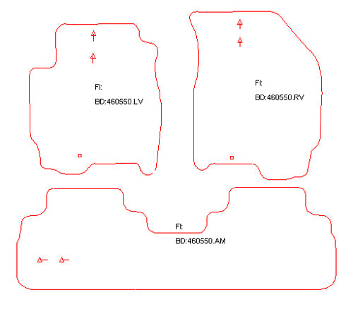 Automatten Mazda Tribute (2004-2004)