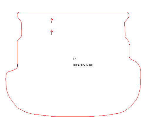Kofferbakmat Mazda 6 (2002-2007)