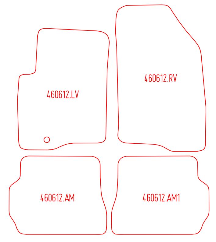 Automatten Mazda 2 (2003-2007)