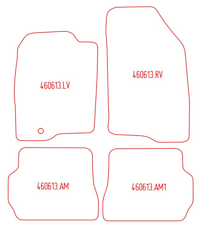 Automatten Mazda 2 (2003-2007)