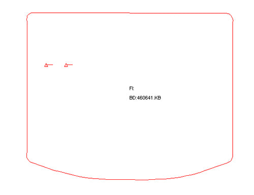 Kofferbakmat Mazda 3 (2003-2009)