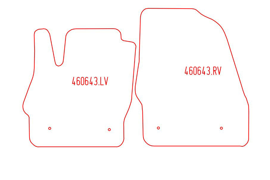 Automatten Mazda 3 hatchback / 3 sedan (2009-2013)