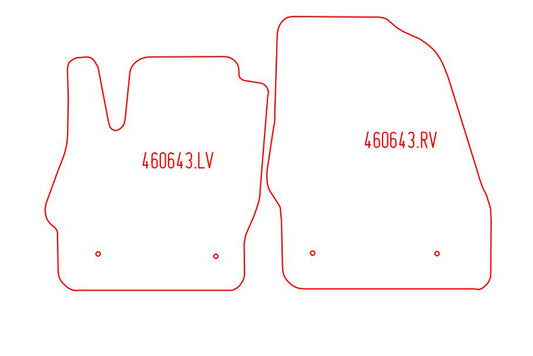 Automatten Mazda 3 hatchback / 3 sedan (2009-2013)
