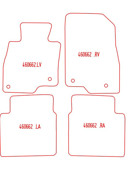 Automatten Mazda 6 (2013-Heden)
