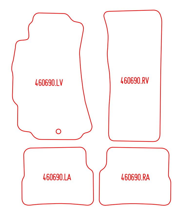 Automatten Mazda RX-8 (2003-2008)