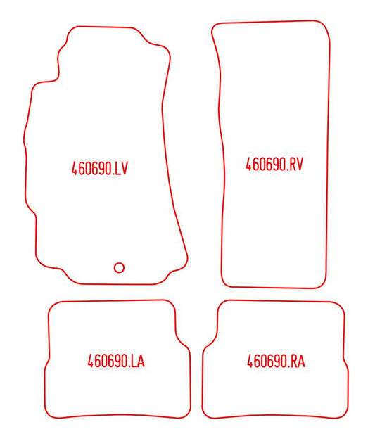 Automatten Mazda RX-8 (2003-2008)