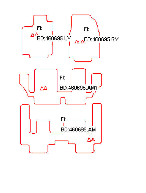 Automatten Mazda CX-9 (2006-2016)