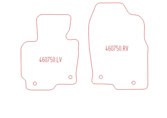 Automatten Mazda CX-5 (2012-2017)