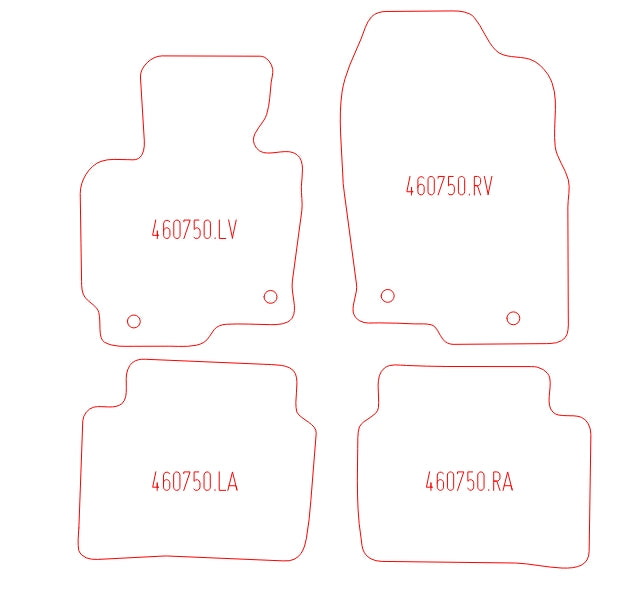 Automatten Mazda CX-5 (2012-2017)