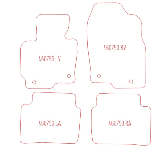 Automatten Mazda CX-5 (2012-2017)