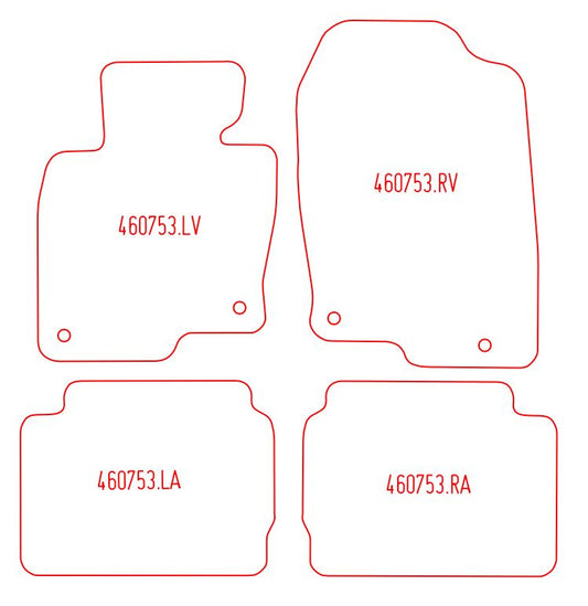 Automatten Mazda CX-5 (2017-Heden)