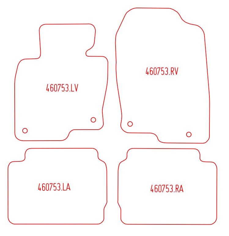 Automatten Mazda CX-5 (2017-Heden)