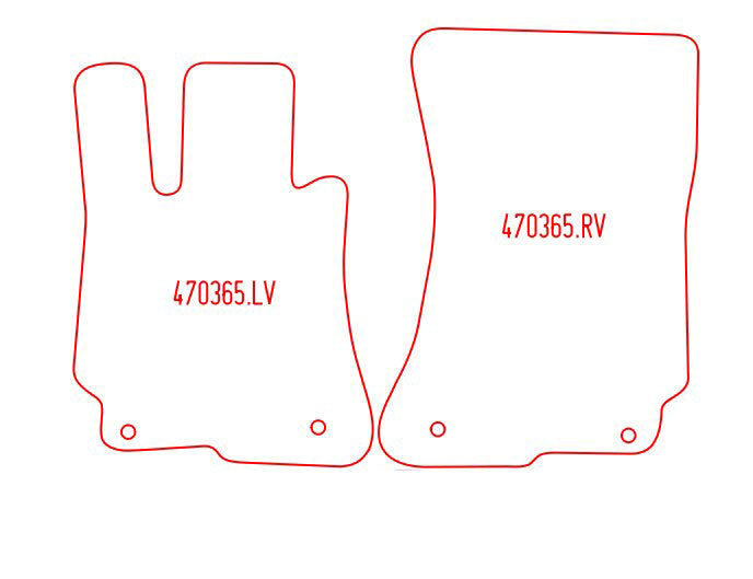 Automatten Mercedes CL C216 (2006-2013)
