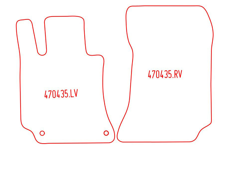 Automatten Mercedes E-klasse W212 sedan / E-klasse W212 Estate stationwagon (2009-2016)