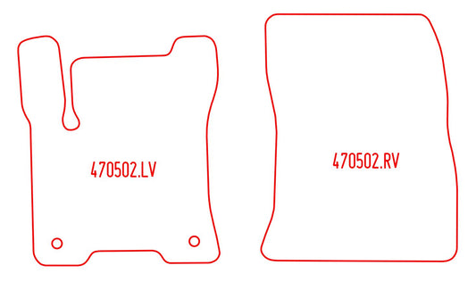 Automatten Mercedes EQB (2021-Heden)