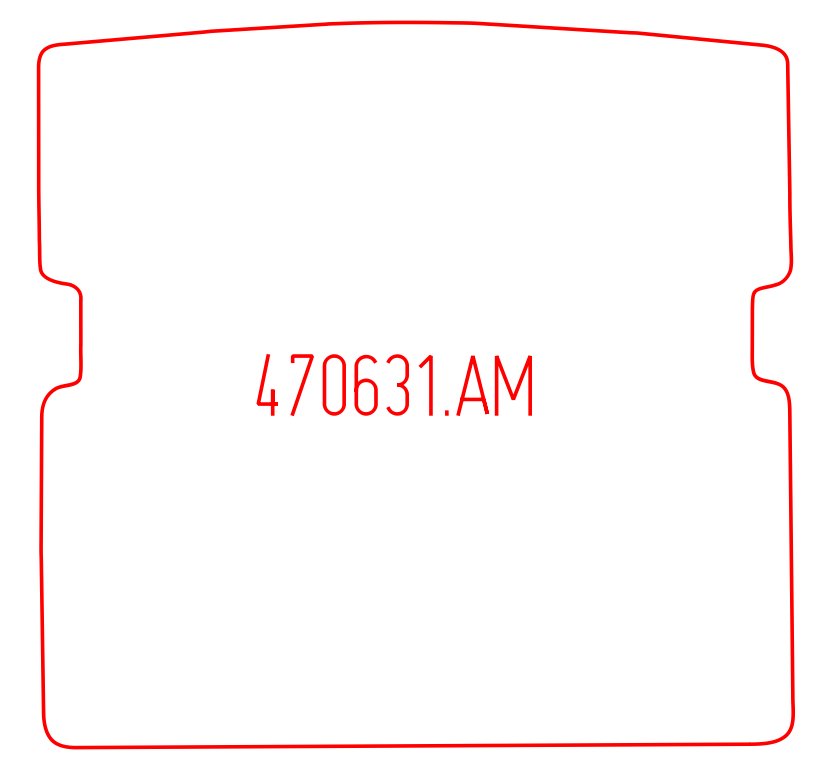 Kofferbakmat Mercedes M-klasse W164 (2005-2011)