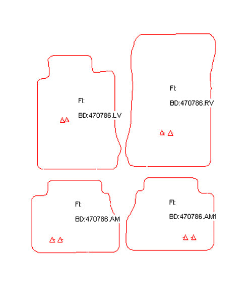 Automatten Mercedes E-klasse W210 sedan / E-klasse W210 Combi stationwagon (1996-2002)