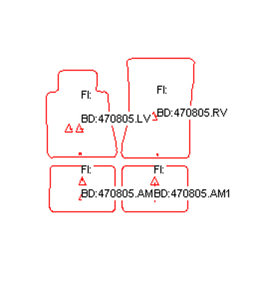 Automatten Mercedes S-klasse Coupe W126 (1982-1991)