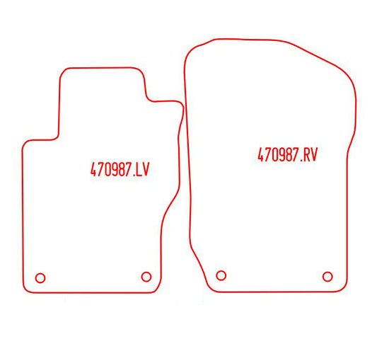 Automatten Mercedes M-klasse W164 (2005-2011)