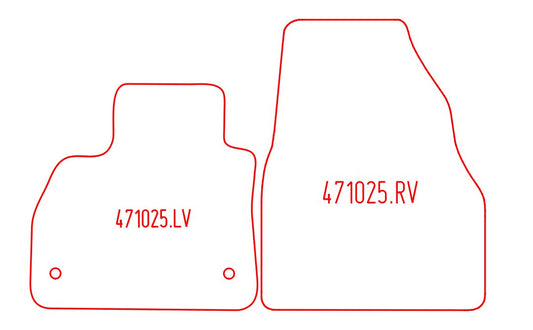Automatten Nissan NV250 (2019-Heden)